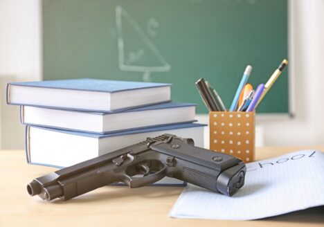 gun at school